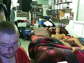 A twink masturbates in cam