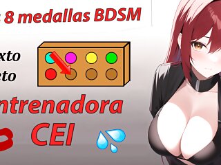 Spanish JOI CEI - Aventura-Rol hentai BDSM.