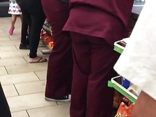 BIg Booty Latina in scrubs
