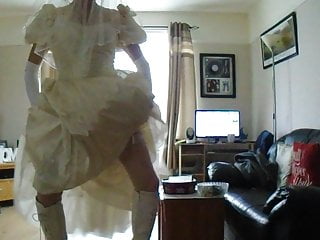 sissy in a wedding dress 