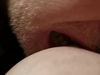 Close up Tit teasing