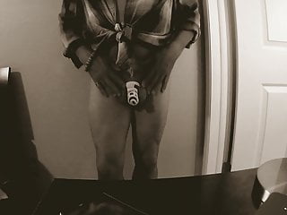 Sissy Chastity in Sepia