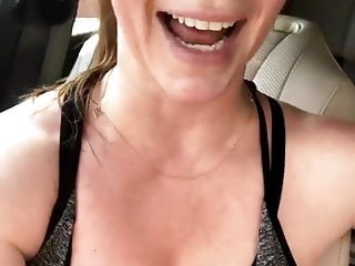 Jennifer Love Hewitt - selfie after workout, July 2018