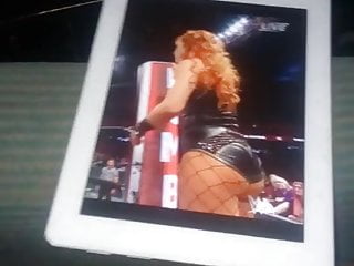 Cum tribute to Becky Lynch #4