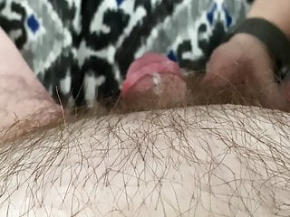 Dirty slut wife sucking the cum from my little cock 