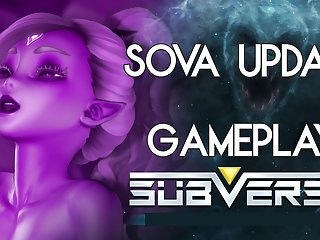 Subverse - Sova update part 1 - update v0.5 - hentai game - game play