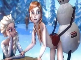 Elsa and Anna 3D sex compilation (Frozen)