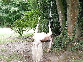nude woman swing 