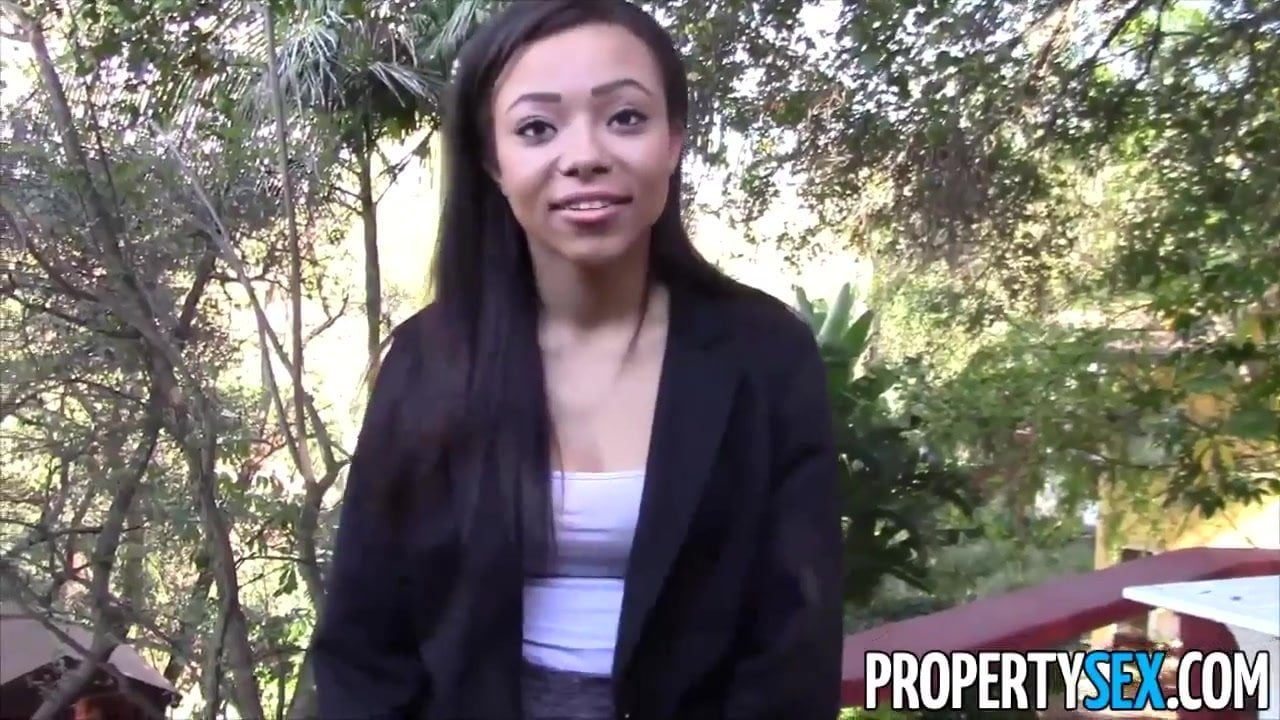 Propertysex Sexy Black Real Estate Agent Fucks For Sale