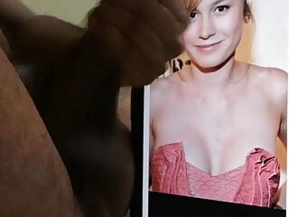 Brie Larson hot milky boob