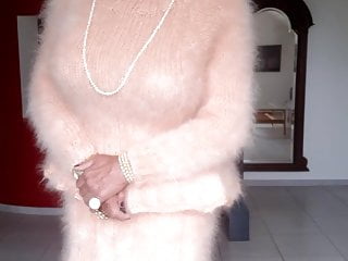Charlene Pink Mohair Dress 2