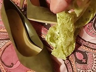 Cum for bought heels and knickers