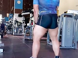 Big muscle ass
