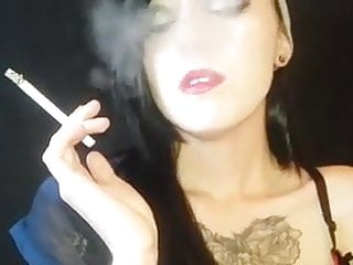 Smoking beauty