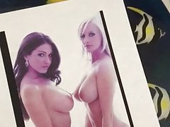 Lucy Pinder & Michelle Marsh cumtribute