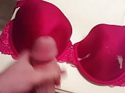 Cum on 38D bra