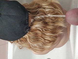 DRAINED URINE ON THE HAIR OF A YOUNG BLONDE