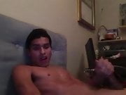Young Dude Talks Dirty While Jacking Off