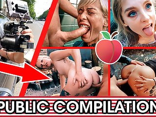 Pick up artist outdoor fuck compilation...