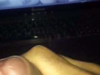 Stroking my cock as i watch...