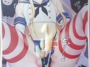 SoP Nijie Bukkake Kancolle Cosplay Shimakaze kun