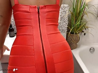 Sex in tight bodycon dress compilation,...