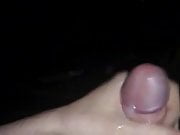 cumming with a soft cock