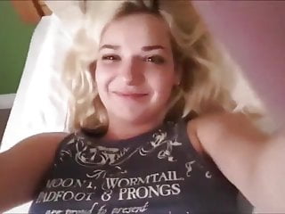 Cute English girl farting