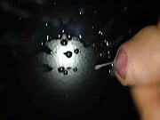 Huge cumshot close up!