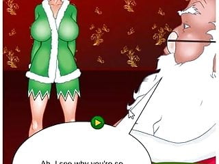 Santa Clause Fucks Horny Slut