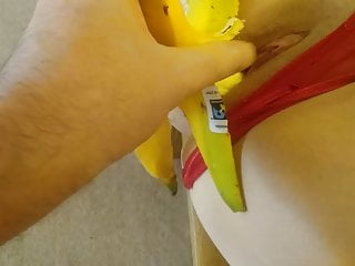 Banana in carols pussy