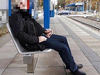Jerk Off At The Train Station 2