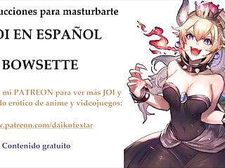 Joi Con Voz En Espanol Bowsette By Daikofextar