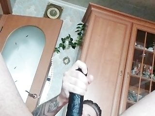 Playing with my double dildo 5