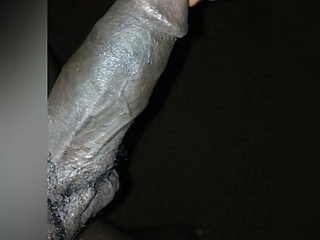 Big black cock ready for action...