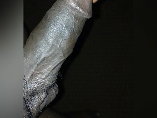 Big black cock ready for action 