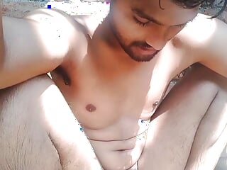 indian Style Outdoors Forest Masturbated Collage Boy – Hindi Voice