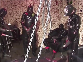 Dick Pumping with German Rubber Men