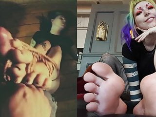 Goth Girl, Foot Fetish Femdom, Footjob Blowjob, American