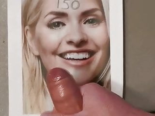 Holly Willoughby cum tribute 150 Cumtributes 