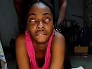 SEXY EBONY GOT FACE FUCK BBC