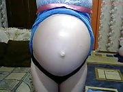 high pregnant webcamgirl strips