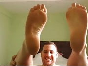 Bears Big Chubby Feet on Webcam
