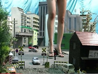 Giantess Fetish, Fetish, Asian Giantess, City