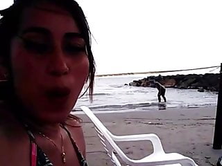 Girl Squirt, Beach, 60 FPS, Squirted
