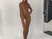Sexy Kopftuch Muslima Fotoshooting