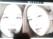 Blackpink Jisoo and Rose Cum Tribute 1