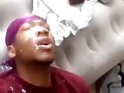 Jerked Off on His Face