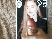 Sophie Turner Cum Tribute