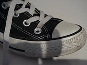My Sister's Shoes: Black Converse